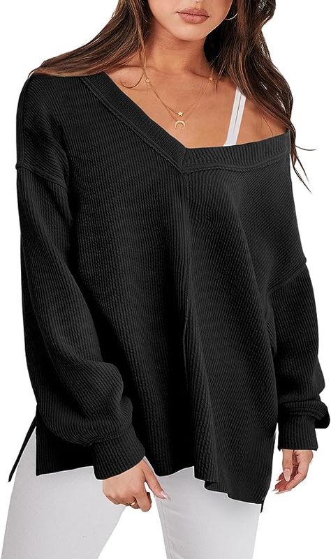 Women Long Sleeve Shirt, Fall Tunics, Oversized Long Sleeve Shirt, Stylish Sweaters, Oversize Knit, Women Sweater, Womens Long Sleeve Shirts, Sweater Women, High Point