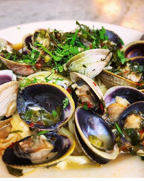 Parm (@parm) • Instagram photos and videos Seafood Stir Fry, Fermented Black Beans, Seafood Dinner Recipes, Fried Clams, Steamed Clams, Black Bean Sauce, Asian Inspired Recipes, Seafood Dinner, Black Bean