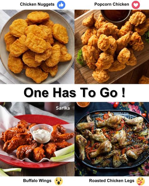 One Has To Go Interactive Post Food, One Has To Go Food, Weird Pregnancy Cravings Food, Food Calorie Chart, Mexican Food Memes Funny, Pizza Rolls Meme Funny, Junk Food Memes Funny, Chicken Breast Recipes Baked, Game Food