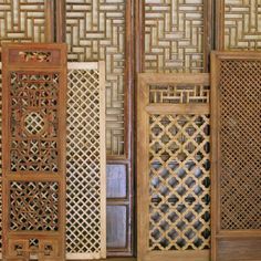 Screen Facade, Chinese Window, Chinese Room, Antique Chinese Furniture, Chinese Interior, Asian Interior, Asian Furniture, Wood Screens, Wooden Screen