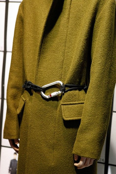 Carabiner Fashion, Knitting Illustration, Illustration Design Inspiration, Industrial Accessories, Industrial Fashion, Fashion Article, Hardware Fashion, Zipper Fashion, Philip Lim