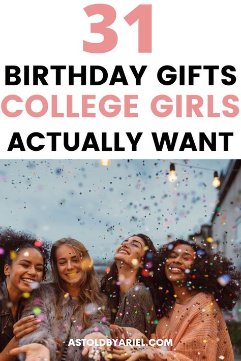 wow, these gifts for 20 year olds are so amazing and what a college girl needs! I would love one of this gift ideas as someone in their 20s for my birthday! Useful Birthday Gifts, Gifts For College Girls, 21st Birthday Boy, 31 Birthday, College Girl Gifts, 20th Birthday Gift, Best Gifts For Women, 31st Birthday, 20 Year Old