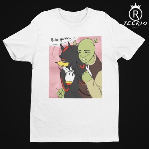 Shrek And Shadow Parody Sarcastic Rule 34 Fan Long Sleeve Check more at https://customizationtrend.com/shrek-and-shadow-parody-sarcastic-rule-34-fan-long-sleeve-1213/ Shrek Shirt, Goofy Shirt, Cute Kawaii Outfits, Oddly Specific, Silly Shirt, Ugly Cat, Funky Shirts, Cherry Crush, Cringe Meme