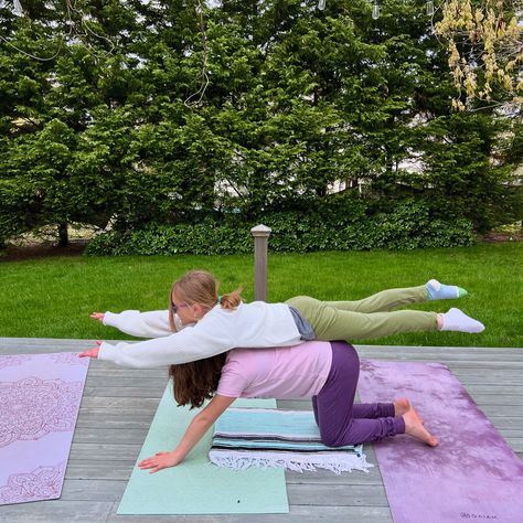 Just flying around practicing a little acro yoga! 🧘🏼‍♀️ 🧘🏻‍♀️ #flyingyogis #acroyoga #yogagirls #partneryoga #yogaoutside #kidsyoga #peacefulplanetyoga #yogatime #yogafun #yogakids #kidsyogateacher Kid Yoga Lesson Plans, Couples Yoga Poses, Yoga Ideas, Yoga Lesson Plans, Kids Yoga Classes, Yoga Kids, Planet For Kids, Couples Yoga, Yoga Lessons