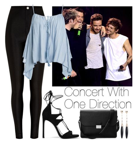 "Concert with One Direction" by lovatic92 ❤ liked on Polyvore featuring Aspinal of London, River Island, Sans Souci, Stuart Weitzman and MANGO 1d Preferences, One Direction Preferences, One Direction Outfits, One Direction Images, One Direction Imagines, Harry Styles Imagines, Fandom Outfits, Aspinal Of London, I Love One Direction