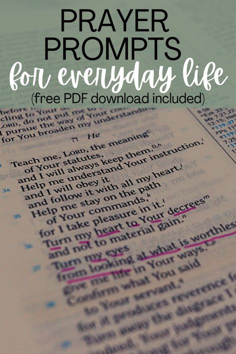 40 Everyday Prayer Journal Prompts (Free Printable) 2023 Journaling, Power Of A Praying Wife, Bible Study Binder, Study Binder, Girls Bible Study, Christian Journal Prompts, Study Planner Template, Prayer Journal Prompts, Bible Study Plan