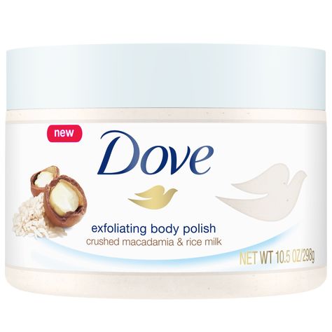 Dove Body Polish, Dove Exfoliating Body Polish, Smooth Skin Body, Exfoliating Body Polish, Best Body Scrub, Dove Body Wash, Homemade Moisturizer, Body Scrub Recipe, Face Scrub Homemade