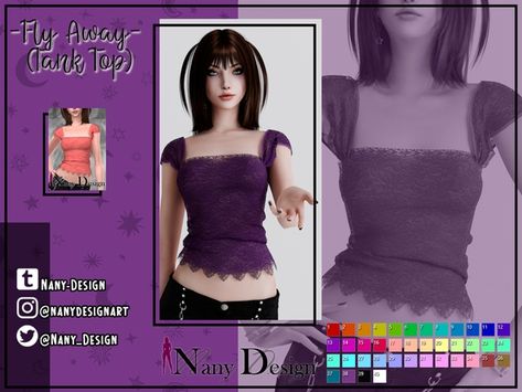 Sims 4 Pants Cc Female, Sims 4 Cc Tank Top, Sims Tops, Los Sims 4 Mods, Cc Top, Princess Stuff, Sims 4 Cas Mods, Cc Mods, Free Sims 4