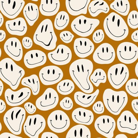 Melty Smiley Face, Wavy Smiley Face, Emoji Illustration, Smiley Pattern, Smiling Emoji, Smiley Happy, Face Template, Mural Ideas, Face Illustration