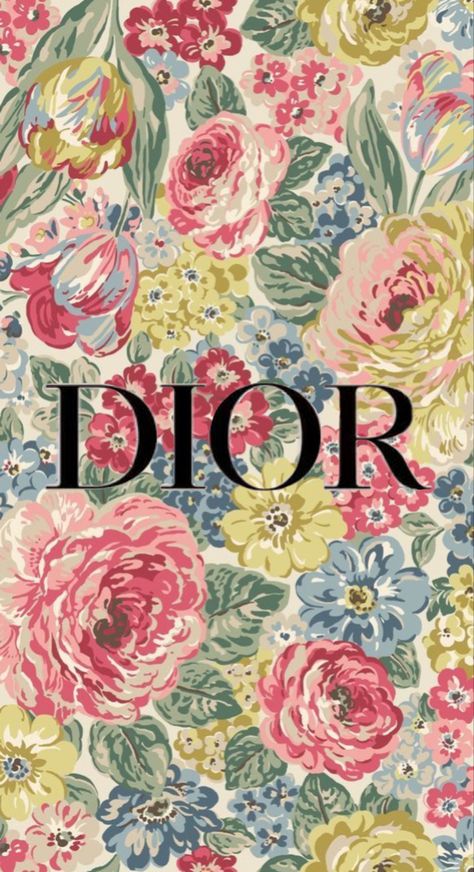 Dior Print Pattern, Dior Background, Luxury Prints, Dior Print, Dior Flowers, Dior Wallpaper, Versace Wallpaper, Painterly Prints, Chanel Wallpapers