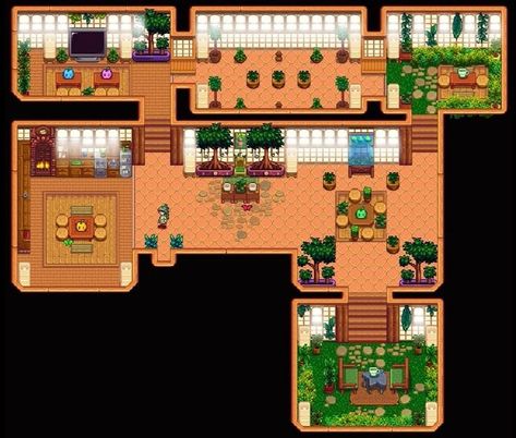 Stardew Valley Japanese House, Stardew Valley Japanese, Stardew Valley Interior, Stardew Valley Interior Design, Stardew Interior, Stardew Valley House, Farm Layouts, Valley House, Stardew Valley Layout