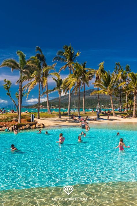 Dive into paradise with our guide to the 'Things to Do in Airlie Beach,' featuring the tropical oasis of Airlie Beach Lagoon! 🌴✨ Ready for Airlie Beach adventures? Dive into our article for all the details! 👉🔗 #ThingsToDoInAirlieBeach #TropicalParadiseAdventure #AirlieBeachTravel #ExploreAustralia #AirlieBeachLagoonExperience Whitsunday Islands, Airlie Beach, Tropical Oasis, The Great Barrier Reef, Beach Adventure, Great Barrier Reef, Tropical Paradise, Vacation Spots, Fun Things