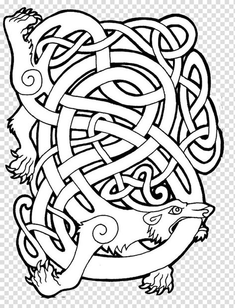 Celtic knot Bear Celtic art Celts Viking art, bear ... Fenrir Tattoo, Celtic Bear, Norse Design, Elements Art, Art Viking, Viking Pattern, Symbole Viking, Celtic Tattoo, Norse Tattoo