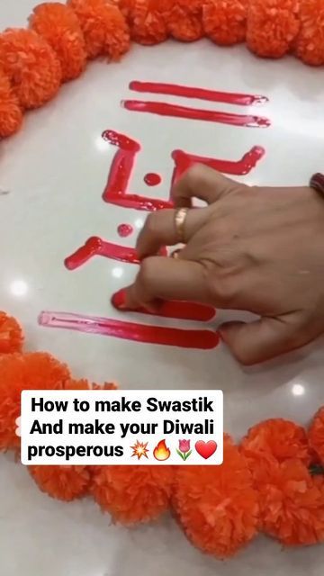 Alka Bakshi on Instagram Reading Affirmations, Swastik Rangoli, Lord Brahma, Flower Decorations Diy, Oracle Reading, Diwali Celebration, Angel Messages, Happy Diwali, Positive Energy