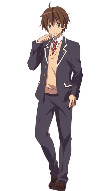 View full-size (450x770 82 kB.) Anime School Boy, Rikka And Yuuta, Love Chunibyo, Anime Uniform, Kyoto Animation, Boys School Uniform, Gif Pictures, Anime Drawings Tutorials, Amazing Spiderman