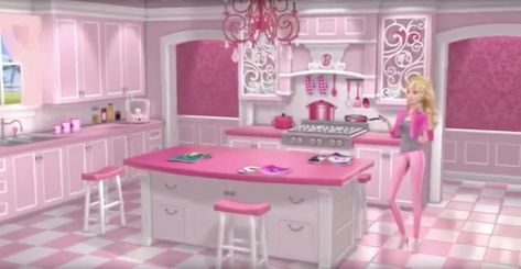 Barbie Dream House Backyard, Barbie Life In The Dreamhouse House Layout, Barbie Life In The Dreamhouse Inside, Barbie Dream House Inside, Barbie Dream House Kitchen, Barbie Dreamhouse Bedroom, Barbie Life In The Dream House Layout, Barbie Entrance, Barbie Kitchen Ideas