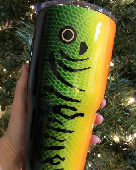 Fish Lure Tumbler, Fishing Lure Tumbler, Tumbler Cups Diy, All That Glitters, Fishing Lure, Tumbler Cups, Custom Tumblers, Fishing Lures, Business Ideas