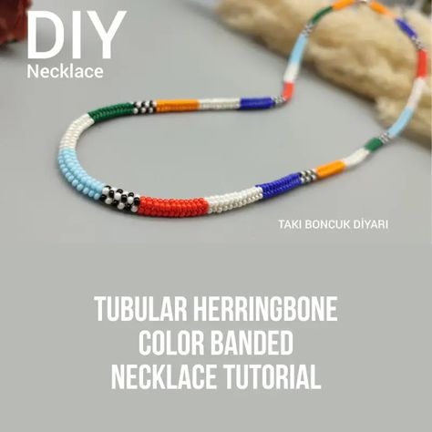 Two Different Ways to Make Color Banded Beaded Rope Necklaces / The Beading Gem Thread Wrapped Bracelets, Wrap Bracelet Tutorial, Beaded Necklace Tutorial, Band Necklace, Opening An Etsy Shop, Rope Jewelry, Cord Jewelry, Beaded Necklace Diy, Necklace Tutorial