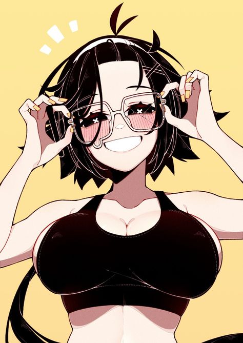 Everyday Challenges, New Glasses, Fete Anime, Anime Girlxgirl, Personal Journey, 만화 캐릭터, 영감을 주는 캐릭터, Female Character Design, Cute Anime Pics