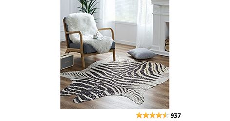 Amazon.com: jinchan Zebra Area Rug with Silver Foil 5x7 Faux Cowhide Rug Zebra Print Rug Indoor Floor Cover Animal Skin Alternative Rug Bedroom Living Room Accent Rug Western Theme Safari Decor : Home & Kitchen Alternative Rug, Cow Print Rug, Zebra Print Rug, Faux Cowhide Rug, Western Rugs, Safari Decor, Safari Decorations, Faux Cowhide, Foyer Design