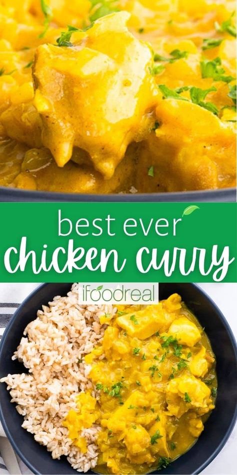 Yellow Chicken Curry Recipe Indian, Easy Curry Chicken Recipes Simple, Yellow Curry Sauce Recipe, Yellow Curry Powder, Best Chicken Curry Recipe, Yellow Chicken Curry, Yellow Curry Chicken, Yellow Curry Recipe, Chicken Curry Recipe Easy