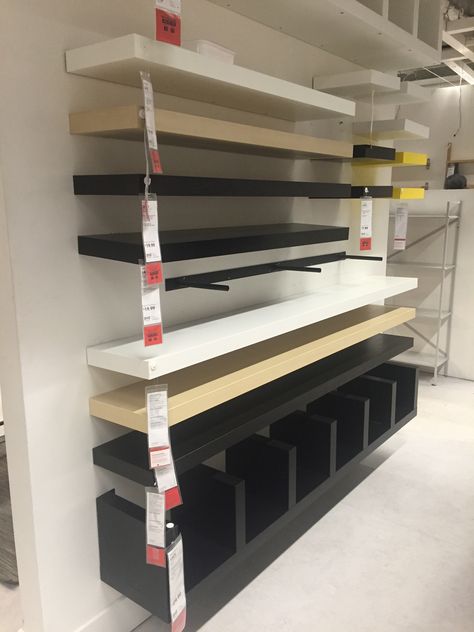 Lack Ikea Wall Shelf, Ikea Shelf Lack, Lack Ikea Ideas, Ikea Lack Shelf Ideas, Ikea Lack Shelf, Ikea Studio, Lack Shelves, Ikea Lack Wall Shelf, Lack Wall Shelf