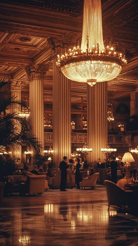 Fancy Hotel Aesthetic, Comic Help, Fancy Hotel, Luxury Hotels Lobby, Hotel Aesthetic, Paris Dream, Plaza Hotel, The Great Gatsby, Hotel Lobby