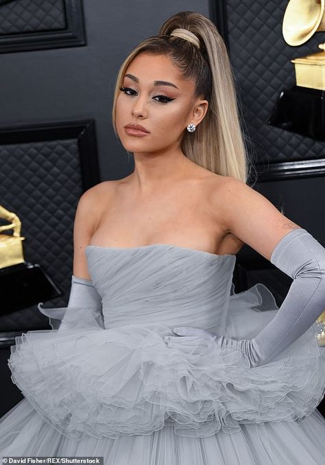 Double standards? Lana name-dropped the likes of Ariana Grande (pictured) Nicki Minaj and ... Ariana Grande Bio, Ariana Grande Grammys, Grammys 2020, Ariana Grande News, Jennette Mccurdy, Cher Lloyd, California Photos, Ariana Grande Pictures, Celebrity Look Alike