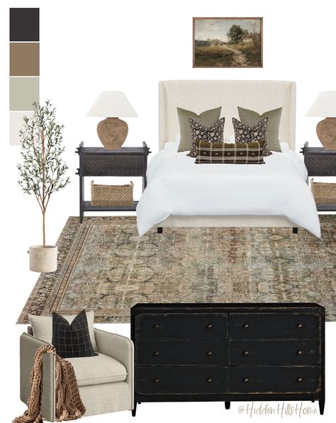 Shop Tilly Upholstered Bed and other curated products on LTK, the easiest way to shop everything from your favorite creators. Timeless Master Bedrooms Decor, Modern Traditional Bedroom Decor, Modern European Bedroom, Transitional Bedroom Ideas, Transitional Guest Bedroom, Cathedral Ceiling Bedroom, Modern Transitional Bedroom, Tilly Upholstered Bed, Mom Room