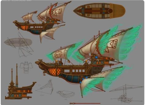 Old Pirate Ship, Astral Sea, Flying Ships, Old Pirate, Steampunk Ship, Airship Art, Steampunk Vehicle, Steampunk Airship, Arte Punk