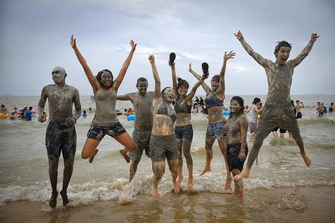 #Boryeong Mud Festival, Korea http://www.boryeongmudfestival.com/ Mud Festival, Teaching Job, Native English, English Teachers, Asian Countries, English Teaching, Teaching Jobs, Find A Job, Teaching English