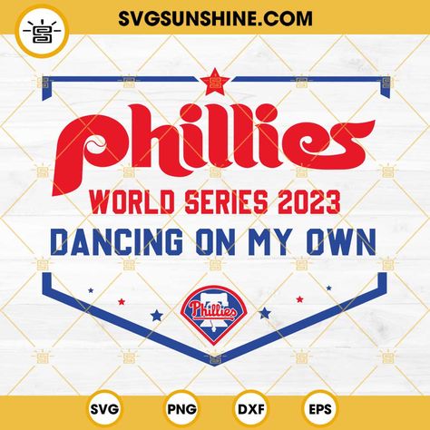 3.99Phillies World Series 2023 Svg, Dancing On My Own Svg, Phillies 2023 Champions Svg, Phillies Baseball Svg Phillie Phanatic, Phillies World Series, 48 Birthday, 2023 Svg, Dancing On My Own, Phillies Baseball, Disney Embroidery, Glass Wrap, Baseball Svg