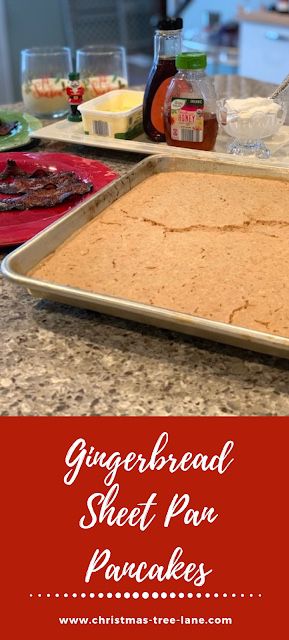 The Ultimate Pinterest Party, Week 325 Christmas Sheet Pan Pancakes, Cinnamon Swirl Sheet Pan Pancakes, Kids Pancakes, Christmas Pancakes, Gingerbread Pancakes, Man Cookies, Christmas Morning Breakfast, Recipe Generator, Gingerbread Man Cookies