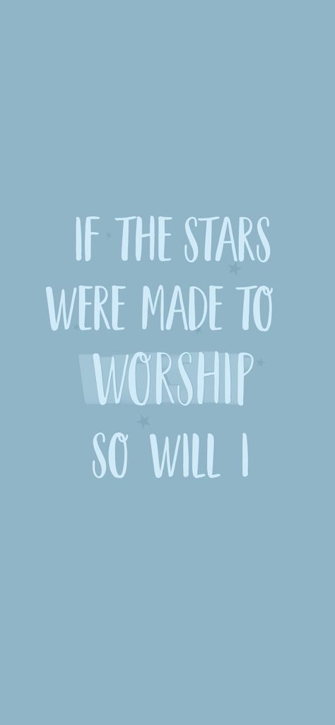 Bible #worship Bible Worship, So Will I, Made To Worship, Wallpaper Bible, Lock Screens, Heavenly Father, Wallpaper Quotes, Love Of My Life, Worship