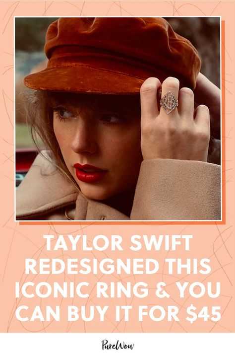 There's a special meaning to a new ring being sold in Taylor Swift's official store. Taylor Swift Ring, Taylor Swift Red Album, 15 Taylor Swift, Taylor Swift Costume, Celebrity Wedding Photos, Taylor Swift Dress, Circus Outfits, Red Ring, Red Rings