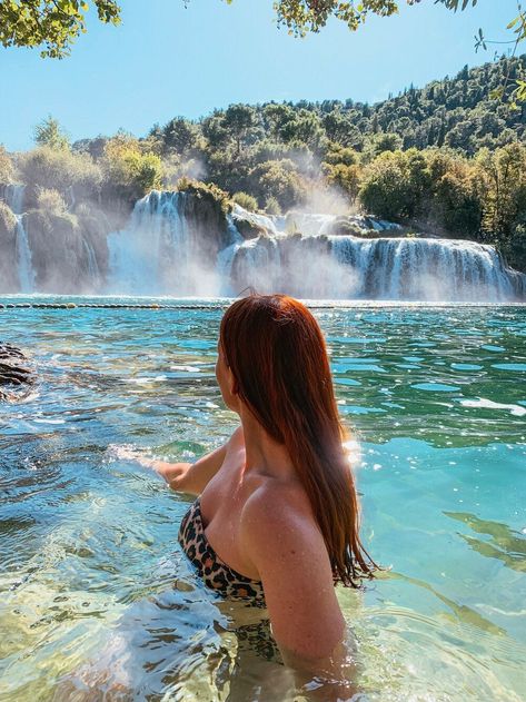 Croatia Pictures, Krka Waterfalls, Croatia Travel Guide, Croatia Vacation, Krka National Park, Waterfall Photo, Around The World In 80 Days, Split Croatia, Travel Photography Inspiration