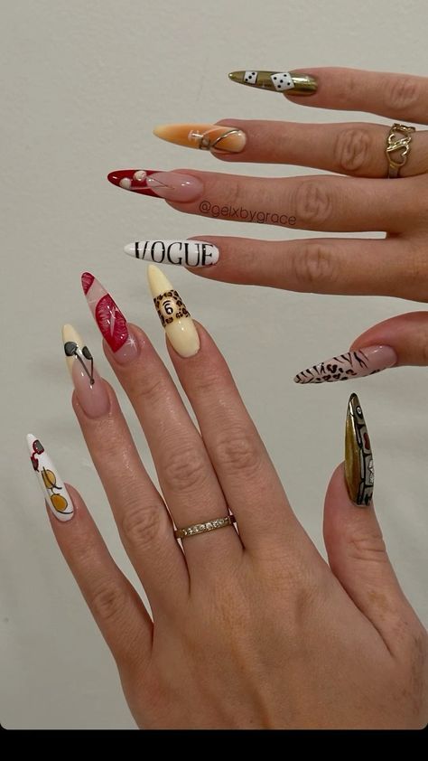 #nail design #nail inspo #elegant nails #nails #prom nails #trendy nails #minimalist nails #cool nail inspo #french tips #nude nail designs #ongle tendance ete 2024 #summer nails #coffin nails designs #coffin nails #grad nails #summer toe nails #spring nails #nail ideas #nails acrylic #nail designs #beachy nails #ongles automne #ongles septembre 2024 #bored panda coin #bored panda #summer acrylic nails #simple summer nails #holiday nails #august 2024 nails #beach nails #ongles noel Model Nails Aesthetic, Nail Designs Different On Each Nail, 777 Nails, Celestial Nail Designs, Extravagant Nails, Celestial Nail Art, Nails Pumpkin, Pumpkin Nail Designs, Cosmic Nails