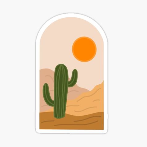 Desert Stickers, Journal Stickers, Sticker Shop, Top Artists, Sticker Design, Decorate Laptops, Sell Your Art, Vinyl Decal Stickers, Kiss Cut