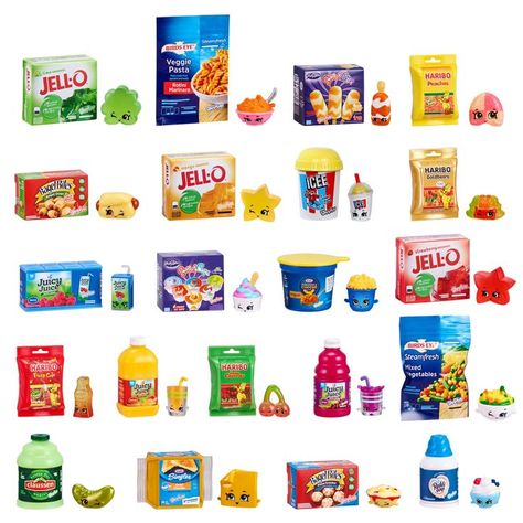 Shopkins Real Littles Collector's 21 Pack | 21 Real Littles Plus 21 Real Branded Mini Packs (42 Total Pieces). Styles May Vary in 2022 | Shopkins, Mini, Brand Mini Brands Toys Diy, Shopkins Characters, Real Littles, Shopkins Toys, Kids Toy Shop, Phone Wallpaper Boho, Moose Toys, Cute School Supplies, Baby Alive