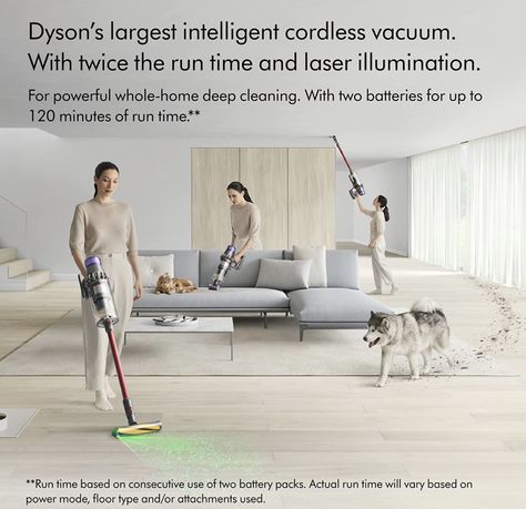 Dyson V8, Cordless Vacuum Cleaner, Stick Vacuum, Cordless Vacuum, Running Time, Cleaning Routine, Robot Vacuum, How To Clean Carpet, Deep Cleaning