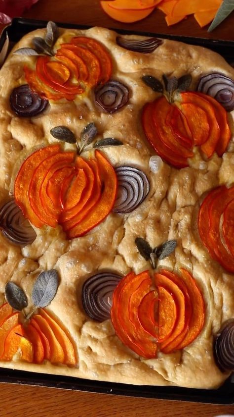 197K views · 28 reactions | This Pumpkin Focaccia by @camillechamignon is the perfect fall baking project! Top focaccia dough with winter squash, sliced red onions, and sage before baking. Visit @thefeedfeed link in bio for focaccia recipes and keep tagging #feedfeed for a chance to be featured. #focaccia #bread #baking #fallbaking | Feedfeed | Classic Piano · Claire de Lune Focaccia Recipes, Focaccia Dough, Classic Piano, Focaccia Recipe, Holiday Eating, Focaccia Bread, Baking Project, Red Onions, Winter Squash