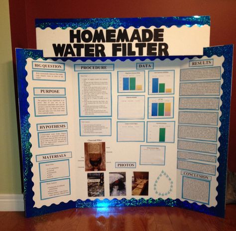 Science fair project display board                                                                                                                                                                                 More Science Fair Display Board, Middle School Science Fair Projects, Science Fair Poster, Science Project Board, Project Display Boards, Science Fair Board, Science Fair Experiments, Science Fair Projects Boards, Science Display