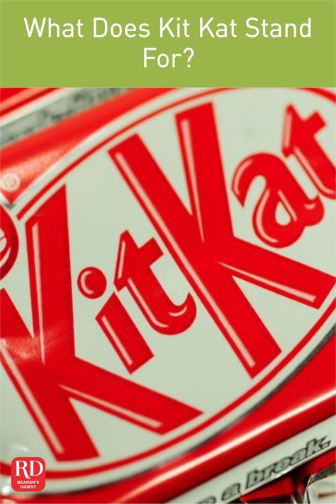 This candy bar has been popular since 1935, and today, it's a top-tier Halloween treat. But what does Kit Kat stand for? #KitKat #chocolate #chocolatelover Kit Kat Bar, Kit Kat Candy, Kitkat Chocolate, Kit Kat Bars, Candy Quotes, Recipe Icon, Classic Candy, Chocolate Coating, Halloween Treat