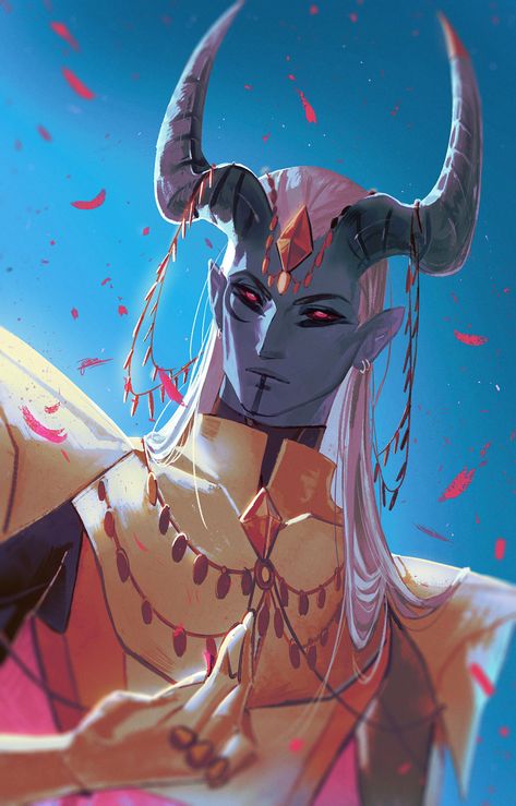 HONEY TRAP Tiefling Paladin, Cool Monsters, Art Corner, World Of Fantasy, Demon Art, Dnd Art, Dungeons And Dragons Homebrew, Creature Concept Art, Creature Concept