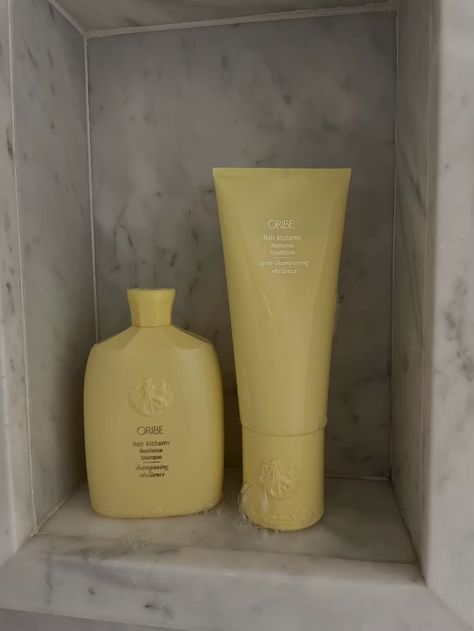 Hair Product Aesthetic, Hair Products Aesthetic, Skincare Organiser, Oribe Shampoo, Spring Moodboard, Oribe Hair, 2023 Board, Porous Hair, Oribe Hair Products