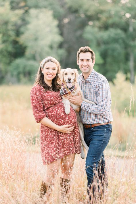 Maternity Photography With Small Dog, Fall Maternity Shoot With Dog, Maternity Photography With Pets, Maternity Picture With Dog, Maternity Pictures Dog, Maternity Pics With Dog, Maternity Poses With Dog, Maternity Session With Dog, Pregnancy Photoshoot With Dog