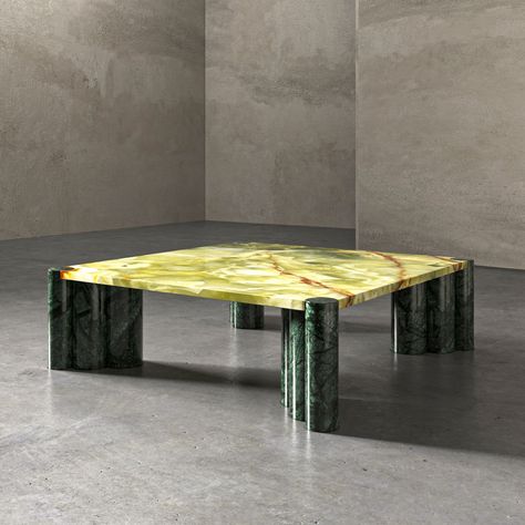 This substantial marble coffee table is the perfect centerpiece for any living room. Living Room Designs 2024, Marble Furniture Design, High Coffee Table, Marble Showroom, Ikea Catalogue, Marble Tables, Marble Tables Design, Travertine Coffee Table, Marble Furniture