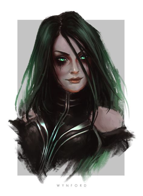 Marvel Hela, Loki Jotun, Portrait Study, Loki Art, Drawing Cartoon Faces, Evil Villains, Thor Ragnarok, Comic Style Art, Marvel Fan Art