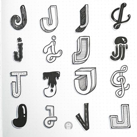 Font Design Ideas, Word Lettering, Typography Trends, Hand Lettering Alphabet Fonts, Fun Drawings, J Words, Typography Drawing, Tattoo Lettering Design, Unique Lettering