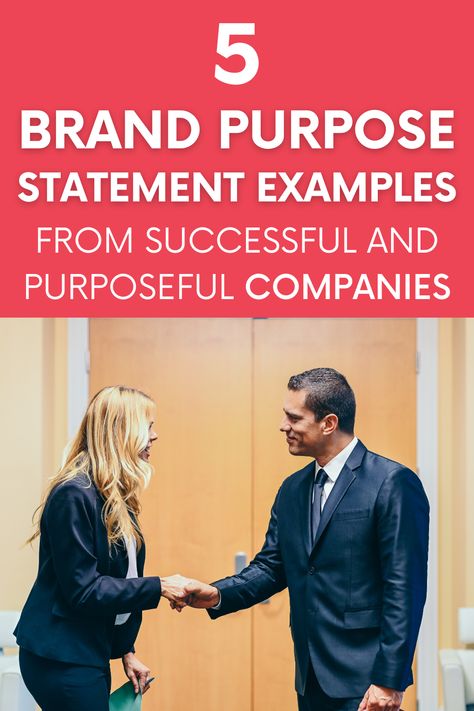 When you are first thinking about launching a new company, it’s essential to write your brand purpose statement. This statement works to showcase your company’s reason for existing beyond making money. In addition, it can give your potential customers an idea of what they can expect from working with you and buying one of your products or services. Let’s take a look at five of the top brand purpose statement examples. Purpose Statement Examples, Purpose Statement, Brand Purpose, Work Success, Business Person, Making Money, Product Launch, The Next, Things To Come